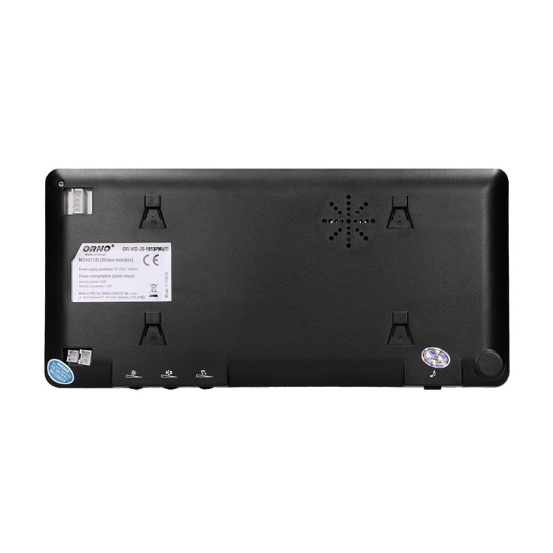 ZESTAW WIDEODOMOFONOWY BEZSŁUCHAWKOWY, KOLOR, 7" LCD, PIN HOLE, PAMIĘĆ, Z CZYTNIKIEM BRELOKÓW ZBLIŻENIOWYCH, CZARNY, ARCUS RFID ZESTAW WIDEODOMOFONOWY BEZSŁUCHAWKOWY, KOLOR, 7" LCD, PIN HOLE, PAMIĘĆ, Z CZYTNIKIEM BRELOKÓW ZBLIŻENIOWYCH, CZARNY, ARCUS RFID