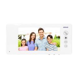 ZESTAW WIDEODOMOFONOWY BEZSŁUCHAWKOWY, KOLOR, 7" LCD, PIN HOLE, PAMIĘĆ, Z CZYTNIKIEM BRELOKÓW ZBLIŻENIOWYCH, BIAŁY, ARCUS RFID O ZESTAW WIDEODOMOFONOWY BEZSŁUCHAWKOWY, KOLOR, 7" LCD, PIN HOLE, PAMIĘĆ, Z CZYTNIKIEM BRELOKÓW ZBLIŻENIOWYCH, BIAŁY, ARCUS RFID O