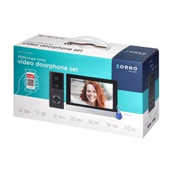 XIRAN, ZESTAW WIDEODOMOFONOWY JEDNORODZINNY, 2-ŻYŁOWY, 8", WI-FI, EKRAN DOTYKOWY, FULL HD, RFID ORNO XIRAN, ZESTAW WIDEODOMOFONOWY JEDNORODZINNY, 2-ŻYŁOWY, 8", WI-FI, EKRAN DOTYKOWY, FULL HD, RFID ORNO