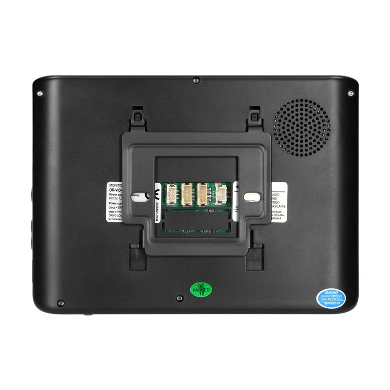 WIDEO MONITOR BEZSŁUCHAWKOWY, KOLOROWY, LCD 7", DO ZESTAWU Z SERII IMAGO, OTWIERANIE BRAMY, CZARNY ORNO WIDEO MONITOR BEZSŁUCHAWKOWY, KOLOROWY, LCD 7", DO ZESTAWU Z SERII IMAGO, OTWIERANIE BRAMY, CZARNY ORNO