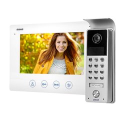 ZESTAW WIDEODOMOFONOWY BEZSŁUCHAWKOWY, KOLOR, LCD 7", Z SZYFRATOREM, NATYNKOWY, BIAŁY, CERES ORNO ZESTAW WIDEODOMOFONOWY BEZSŁUCHAWKOWY, KOLOR, LCD 7", Z SZYFRATOREM, NATYNKOWY, BIAŁY, CERES ORNO