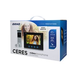 WIDEO MONITOR BEZSŁUCHAWKOWY, KOLOROWY, LCD 7", DO ZESTAWU Z SERII CERES, OTWIERANIE BRAMY, CZARNY ORNO WIDEO MONITOR BEZSŁUCHAWKOWY, KOLOROWY, LCD 7", DO ZESTAWU Z SERII CERES, OTWIERANIE BRAMY, CZARNY ORNO