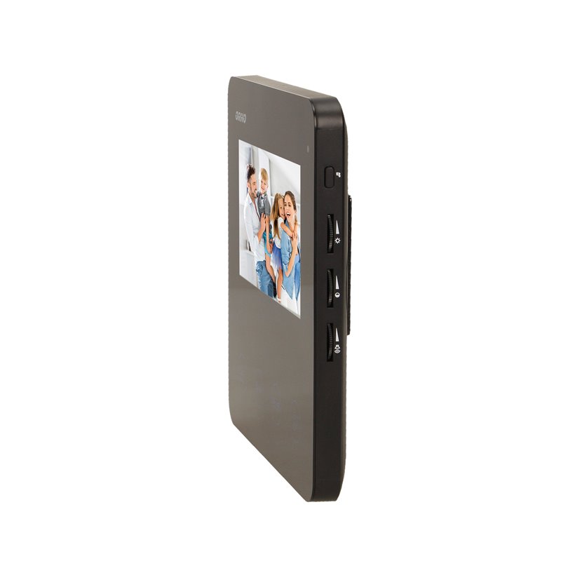 ZESTAW WIDEODOMOFONOWY, BEZSŁUCHAWKOWY, KOLOR, LCD 4,3", CZARNY, DUX ORNO ZESTAW WIDEODOMOFONOWY, BEZSŁUCHAWKOWY, KOLOR, LCD 4,3", CZARNY, DUX ORNO