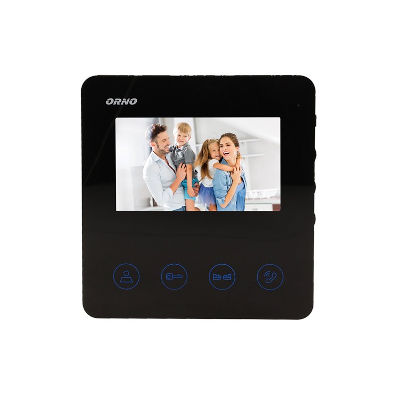 WIDEO MONITOR BEZSŁUCHAWKOWY, KOLOROWY, LCD 4,3", DO ZESTAWU Z SERII DUX, OTWIERANIE BRAMY ORNO WIDEO MONITOR BEZSŁUCHAWKOWY, KOLOROWY, LCD 4,3", DO ZESTAWU Z SERII DUX, OTWIERANIE BRAMY ORNO