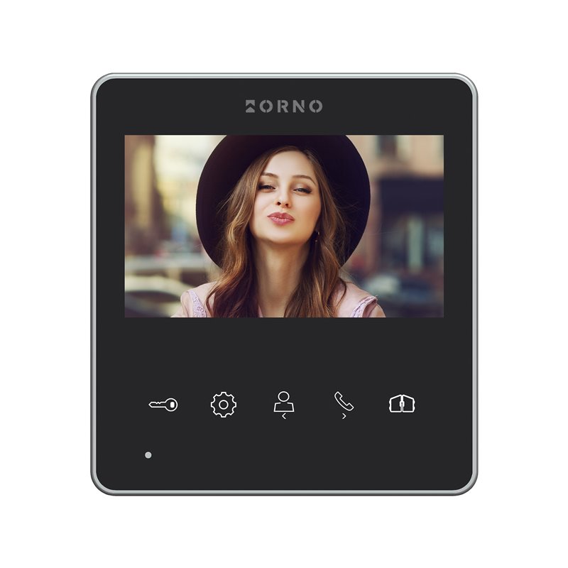 ZESTAW WIDEODOMOFONOWY 2-ŻYŁOWY BEZSŁUCHAWKOWY, KOLOR, 4,3" LCD, Z CZYTNIKIEM BRELOKÓW ZBLIŻENIOWYCH, CZARNY, NAOS RFID ORNO ZESTAW WIDEODOMOFONOWY 2-ŻYŁOWY BEZSŁUCHAWKOWY, KOLOR, 4,3" LCD, Z CZYTNIKIEM BRELOKÓW ZBLIŻENIOWYCH, CZARNY, NAOS RFID ORNO