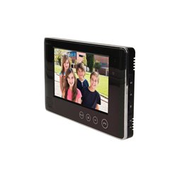 WIDEO MONITOR BEZSŁUCHAWKOWY, KOLOROWY, LCD 7", DO ZESTAWÓW Z SERII ARX I CRUX, OTWIERANIE BRAMY, CZARNY ORNO WIDEO MONITOR BEZSŁUCHAWKOWY, KOLOROWY, LCD 7", DO ZESTAWÓW Z SERII ARX I CRUX, OTWIERANIE BRAMY, CZARNY ORNO