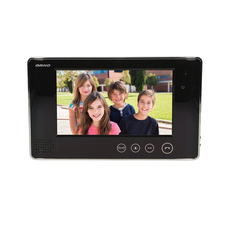 WIDEO MONITOR BEZSŁUCHAWKOWY, KOLOROWY, LCD 7", DO ZESTAWÓW Z SERII ARX I CRUX, OTWIERANIE BRAMY, CZARNY ORNO WIDEO MONITOR BEZSŁUCHAWKOWY, KOLOROWY, LCD 7", DO ZESTAWÓW Z SERII ARX I CRUX, OTWIERANIE BRAMY, CZARNY ORNO