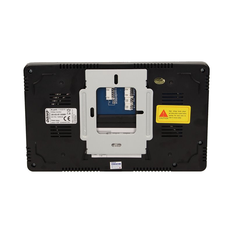 WIDEO MONITOR BEZSŁUCHAWKOWY, KOLOROWY, LCD 7", DO ZESTAWÓW Z SERII ARX I CRUX, OTWIERANIE BRAMY, CZARNY ORNO WIDEO MONITOR BEZSŁUCHAWKOWY, KOLOROWY, LCD 7", DO ZESTAWÓW Z SERII ARX I CRUX, OTWIERANIE BRAMY, CZARNY ORNO