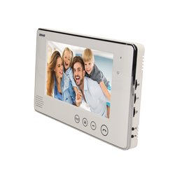 WIDEO MONITOR BEZSŁUCHAWKOWY, KOLOROWY, LCD 7", DO ZESTAWÓW Z SERII ARX I CRUX, OTWIERANIE BRAMY, BIAŁY ORNO WIDEO MONITOR BEZSŁUCHAWKOWY, KOLOROWY, LCD 7", DO ZESTAWÓW Z SERII ARX I CRUX, OTWIERANIE BRAMY, BIAŁY ORNO