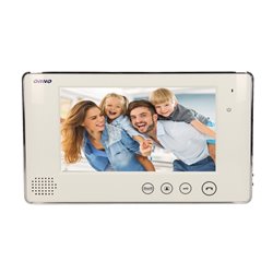 WIDEO MONITOR BEZSŁUCHAWKOWY, KOLOROWY, LCD 7", DO ZESTAWÓW Z SERII ARX I CRUX, OTWIERANIE BRAMY, BIAŁY ORNO WIDEO MONITOR BEZSŁUCHAWKOWY, KOLOROWY, LCD 7", DO ZESTAWÓW Z SERII ARX I CRUX, OTWIERANIE BRAMY, BIAŁY ORNO