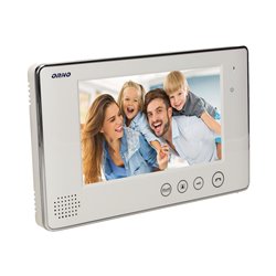 WIDEO MONITOR BEZSŁUCHAWKOWY, KOLOROWY, LCD 7", DO ZESTAWÓW Z SERII ARX I CRUX, OTWIERANIE BRAMY, BIAŁY ORNO WIDEO MONITOR BEZSŁUCHAWKOWY, KOLOROWY, LCD 7", DO ZESTAWÓW Z SERII ARX I CRUX, OTWIERANIE BRAMY, BIAŁY ORNO