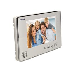 WIDEO MONITOR BEZSŁUCHAWKOWY, KOLOROWY, LCD 7", DO ZESTAWÓW Z SERII ARX I CRUX, OTWIERANIE BRAMY, BIAŁY ORNO WIDEO MONITOR BEZSŁUCHAWKOWY, KOLOROWY, LCD 7", DO ZESTAWÓW Z SERII ARX I CRUX, OTWIERANIE BRAMY, BIAŁY ORNO