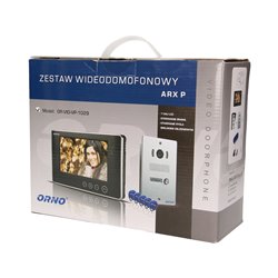 ZESTAW WIDEODOMOFONOWY BEZSŁUCHAWKOWY, KOLOR, LCD 7", Z CZYTNIKIEM BRELOKÓW ZBLIŻENIOWYCH, PODTYNKOWY, ARX P ORNO ZESTAW WIDEODOMOFONOWY BEZSŁUCHAWKOWY, KOLOR, LCD 7", Z CZYTNIKIEM BRELOKÓW ZBLIŻENIOWYCH, PODTYNKOWY, ARX P ORNO
