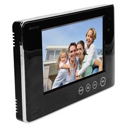 ZESTAW WIDEODOMOFONOWY, BEZSŁUCHAWKOWY, KOLOR, LCD 7", Z SZYFRATOREM, NATYNKOWY, CZARNY, CRUX ORNO ZESTAW WIDEODOMOFONOWY, BEZSŁUCHAWKOWY, KOLOR, LCD 7", Z SZYFRATOREM, NATYNKOWY, CZARNY, CRUX ORNO