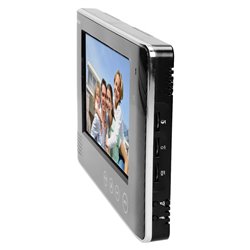 ZESTAW WIDEODOMOFONOWY, BEZSŁUCHAWKOWY, KOLOR, LCD 7", Z SZYFRATOREM, NATYNKOWY, CZARNY, CRUX ORNO ZESTAW WIDEODOMOFONOWY, BEZSŁUCHAWKOWY, KOLOR, LCD 7", Z SZYFRATOREM, NATYNKOWY, CZARNY, CRUX ORNO
