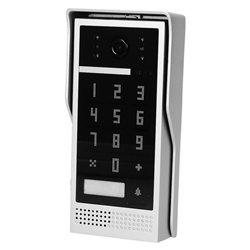 ZESTAW WIDEODOMOFONOWY, BEZSŁUCHAWKOWY, KOLOR, LCD 7", Z SZYFRATOREM, NATYNKOWY, CZARNY, CRUX ORNO ZESTAW WIDEODOMOFONOWY, BEZSŁUCHAWKOWY, KOLOR, LCD 7", Z SZYFRATOREM, NATYNKOWY, CZARNY, CRUX ORNO