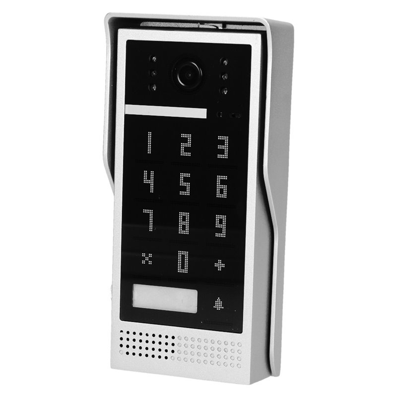 ZESTAW WIDEODOMOFONOWY, BEZSŁUCHAWKOWY, KOLOR, LCD 7", Z SZYFRATOREM, NATYNKOWY, CZARNY, CRUX ORNO ZESTAW WIDEODOMOFONOWY, BEZSŁUCHAWKOWY, KOLOR, LCD 7", Z SZYFRATOREM, NATYNKOWY, CZARNY, CRUX ORNO