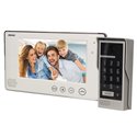 ZESTAW WIDEODOMOFONOWY BEZSŁUCHAWKOWY, KOLOR, LCD 7", Z SZYFRATOREM, NATYNKOWY, BIAŁY, CRUX ORNO ZESTAW WIDEODOMOFONOWY BEZSŁUCHAWKOWY, KOLOR, LCD 7", Z SZYFRATOREM, NATYNKOWY, BIAŁY, CRUX ORNO
