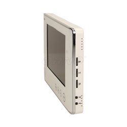 ZESTAW WIDEODOMOFONOWY BEZSŁUCHAWKOWY, KOLOR, LCD 7", Z SZYFRATOREM, NATYNKOWY, BIAŁY, CRUX ORNO ZESTAW WIDEODOMOFONOWY BEZSŁUCHAWKOWY, KOLOR, LCD 7", Z SZYFRATOREM, NATYNKOWY, BIAŁY, CRUX ORNO