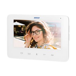 WIDEO MONITOR BEZSŁUCHAWKOWY, KOLOROWY, LCD 7", DO ZESTAWÓW Z SERII INDI I SCUTI, OTWIERANIE BRAMY, INTERKOM, BIAŁY ORNO WIDEO MONITOR BEZSŁUCHAWKOWY, KOLOROWY, LCD 7", DO ZESTAWÓW Z SERII INDI I SCUTI, OTWIERANIE BRAMY, INTERKOM, BIAŁY ORNO