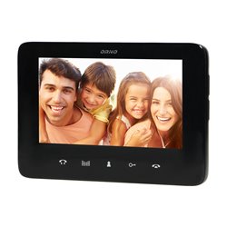 ZESTAW WIDEODOMOFONOWY, BEZSŁUCHAWKOWY, KOLOR, LCD 7", INTERKOM, Z SZYFRATOREM, NATYNKOWY, CZARNY, SCUTI ORNO ZESTAW WIDEODOMOFONOWY, BEZSŁUCHAWKOWY, KOLOR, LCD 7", INTERKOM, Z SZYFRATOREM, NATYNKOWY, CZARNY, SCUTI ORNO