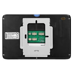 ZESTAW WIDEODOMOFONOWY, BEZSŁUCHAWKOWY, KOLOR, LCD 7", INTERKOM, Z SZYFRATOREM, NATYNKOWY, CZARNY, SCUTI ORNO ZESTAW WIDEODOMOFONOWY, BEZSŁUCHAWKOWY, KOLOR, LCD 7", INTERKOM, Z SZYFRATOREM, NATYNKOWY, CZARNY, SCUTI ORNO