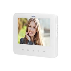 ZESTAW WIDEODOMOFONOWY, BEZSŁUCHAWKOWY, KOLOR, LCD 7", INTERKOM, Z SZYFRATOREM, NATYNKOWY, BIAŁY, SCUTI ORNO ZESTAW WIDEODOMOFONOWY, BEZSŁUCHAWKOWY, KOLOR, LCD 7", INTERKOM, Z SZYFRATOREM, NATYNKOWY, BIAŁY, SCUTI ORNO