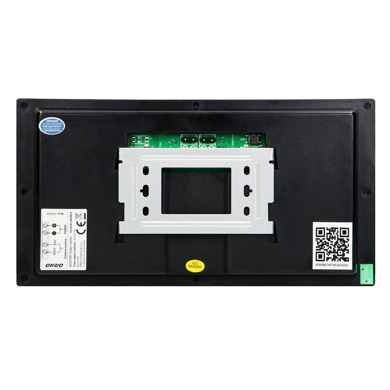 WIDEO MONITOR BEZSŁUCHAWKOWY, KOLOROWY, LCD 7", DOTYKOWY, WI-FI, DO ZESTAWU APPOS, OTWIERANIE BRAMY, CZARNY ORNO WIDEO MONITOR BEZSŁUCHAWKOWY, KOLOROWY, LCD 7", DOTYKOWY, WI-FI, DO ZESTAWU APPOS, OTWIERANIE BRAMY, CZARNY ORNO