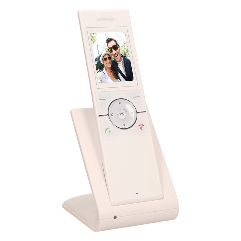 ZESTAW WIDEODOMOFONOWY, BEZPRZEWODOWY, ZASIĘG 150M, KOLOR, LCD 2,4", PAMIĘĆ, NATYNKOWY, IP55, SEMIS MEMO ORNO ZESTAW WIDEODOMOFONOWY, BEZPRZEWODOWY, ZASIĘG 150M, KOLOR, LCD 2,4", PAMIĘĆ, NATYNKOWY, IP55, SEMIS MEMO ORNO