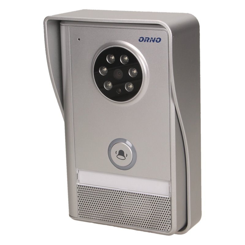 ZESTAW WIDEODOMOFONOWY, BEZPRZEWODOWY, ZASIĘG 150M, KOLOR, LCD 2,4", PAMIĘĆ, NATYNKOWY, IP55, SEMIS MEMO ORNO ZESTAW WIDEODOMOFONOWY, BEZPRZEWODOWY, ZASIĘG 150M, KOLOR, LCD 2,4", PAMIĘĆ, NATYNKOWY, IP55, SEMIS MEMO ORNO