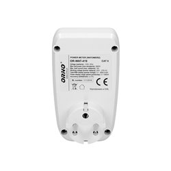 WATOMIERZ, KALKULATOR ENERGII Z WYŚWIETLACZEM LCD ORNO WATOMIERZ, KALKULATOR ENERGII Z WYŚWIETLACZEM LCD ORNO