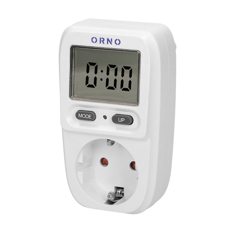 WATOMIERZ, KALKULATOR ENERGII Z WYŚWIETLACZEM LCD, WERSJA SCHUKO ORNO WATOMIERZ, KALKULATOR ENERGII Z WYŚWIETLACZEM LCD, WERSJA SCHUKO ORNO