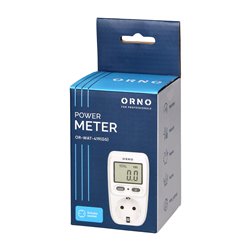 WATOMIERZ, KALKULATOR ENERGII Z WYŚWIETLACZEM LCD, WERSJA SCHUKO ORNO WATOMIERZ, KALKULATOR ENERGII Z WYŚWIETLACZEM LCD, WERSJA SCHUKO ORNO