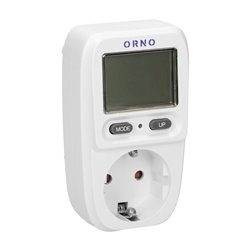 WATOMIERZ, KALKULATOR ENERGII Z WYŚWIETLACZEM LCD, WERSJA SCHUKO ORNO WATOMIERZ, KALKULATOR ENERGII Z WYŚWIETLACZEM LCD, WERSJA SCHUKO ORNO