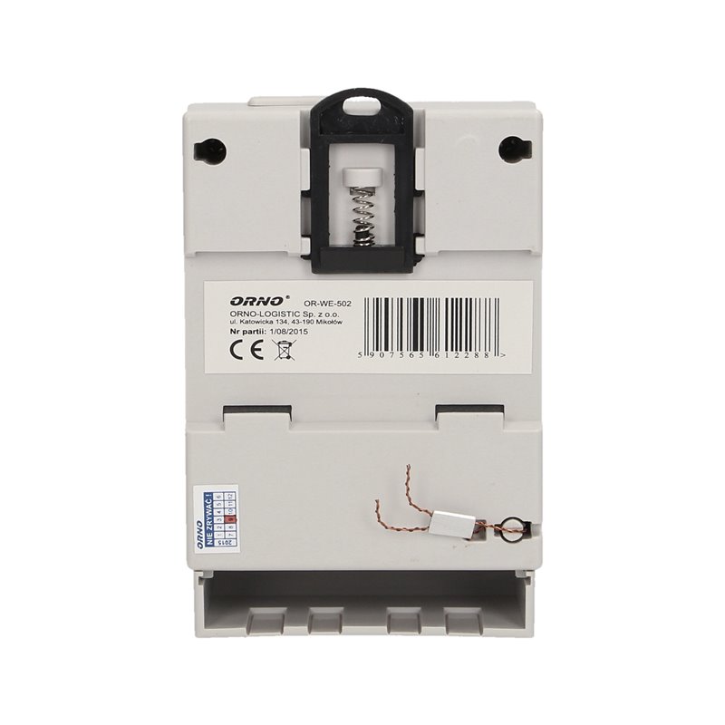1-FAZOWY WSKAŹNIK ZUŻYCIA ENERGII ELEKTRYCZNEJ, 80A, 3 MODUŁY, DIN TH-35MM ORNO 1-FAZOWY WSKAŹNIK ZUŻYCIA ENERGII ELEKTRYCZNEJ, 80A, 3 MODUŁY, DIN TH-35MM ORNO