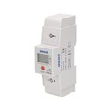 1-FAZOWY WSKAŹNIK ZUŻYCIA ENERGII ELEKTRYCZNEJ, 80A, DODATKOWY WSKAŹNIK, WYJŚCIE IMPULSOWE, PRZYCISK RESET, 2 MODUŁY, DIN TH-35M