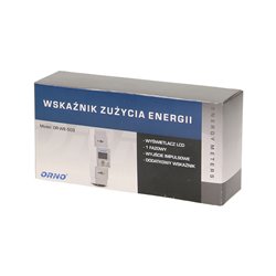 1-FAZOWY WSKAŹNIK ZUŻYCIA ENERGII ELEKTRYCZNEJ, 80A, DODATKOWY WSKAŹNIK, WYJŚCIE IMPULSOWE, PRZYCISK RESET, 2 MODUŁY, DIN TH-35M 1-FAZOWY WSKAŹNIK ZUŻYCIA ENERGII ELEKTRYCZNEJ, 80A, DODATKOWY WSKAŹNIK, WYJŚCIE IMPULSOWE, PRZYCISK RESET, 2 MODUŁY, DIN TH-35M