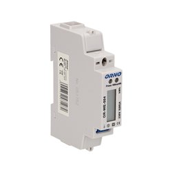 1-FAZOWY WSKAŹNIK ZUŻYCIA ENERGII ELEKTRYCZNEJ, 80A, PORT RS-485, 1 MODUŁ, DIN TH-35MM ORNO 1-FAZOWY WSKAŹNIK ZUŻYCIA ENERGII ELEKTRYCZNEJ, 80A, PORT RS-485, 1 MODUŁ, DIN TH-35MM ORNO