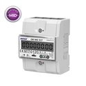 3-FAZOWY LICZNIK ENERGII ELEKTRYCZNEJ, 80A, PORT RS-485, WIELOTARYFOWY, 4,5 MODUŁY, DIN TH-35MM ORNO