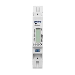 1-FAZOWY LICZNIK ENERGII ELEKTRYCZNEJ, 40A, MID, WYJŚCIE IMPULSOWE, 1 MODUŁ, DIN TH-35MM ORNO 1-FAZOWY LICZNIK ENERGII ELEKTRYCZNEJ, 40A, MID, WYJŚCIE IMPULSOWE, 1 MODUŁ, DIN TH-35MM ORNO