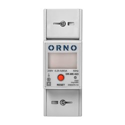 1-FAZOWY LICZNIK ZUŻYCIA ENERGII ELEKTRYCZNEJ, 80A, MID, RS485, DODATKOWY WSKAŹNIK, WYJŚCIE IMPULSOWE, PRZYCISK RESET, 2 MODUŁY, 1-FAZOWY LICZNIK ZUŻYCIA ENERGII ELEKTRYCZNEJ, 80A, MID, RS485, DODATKOWY WSKAŹNIK, WYJŚCIE IMPULSOWE, PRZYCISK RESET, 2 MODUŁY,