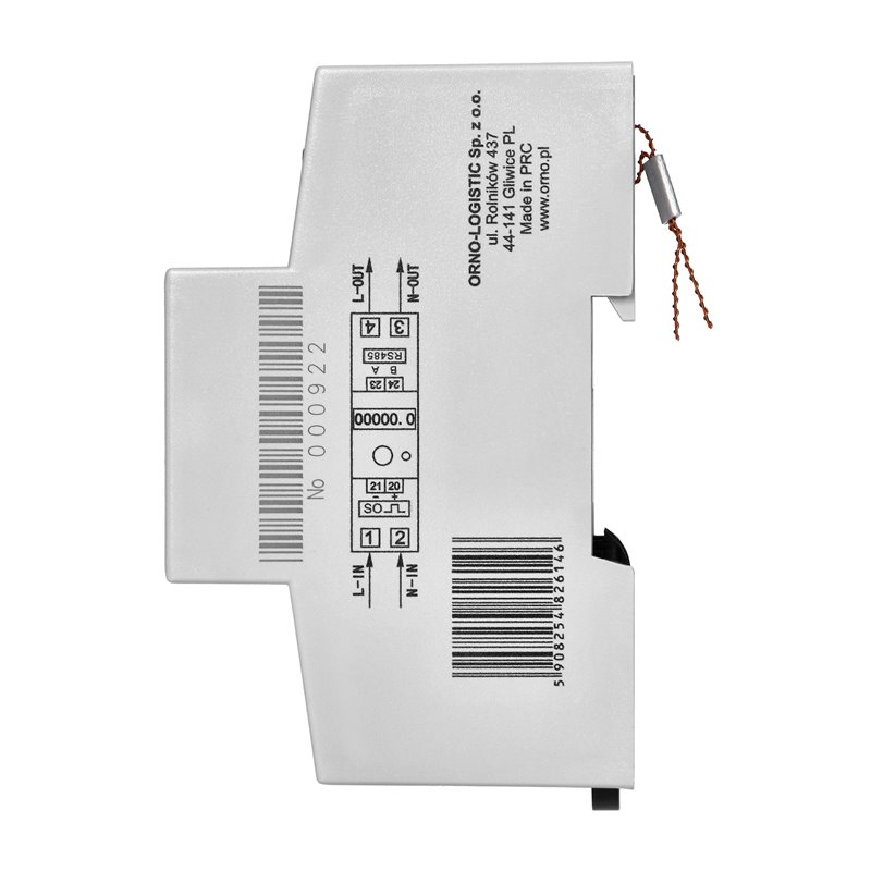 1-FAZOWY LICZNIK ZUŻYCIA ENERGII ELEKTRYCZNEJ, 80A, MID, RS485, DODATKOWY WSKAŹNIK, WYJŚCIE IMPULSOWE, PRZYCISK RESET, 2 MODUŁY, 1-FAZOWY LICZNIK ZUŻYCIA ENERGII ELEKTRYCZNEJ, 80A, MID, RS485, DODATKOWY WSKAŹNIK, WYJŚCIE IMPULSOWE, PRZYCISK RESET, 2 MODUŁY,