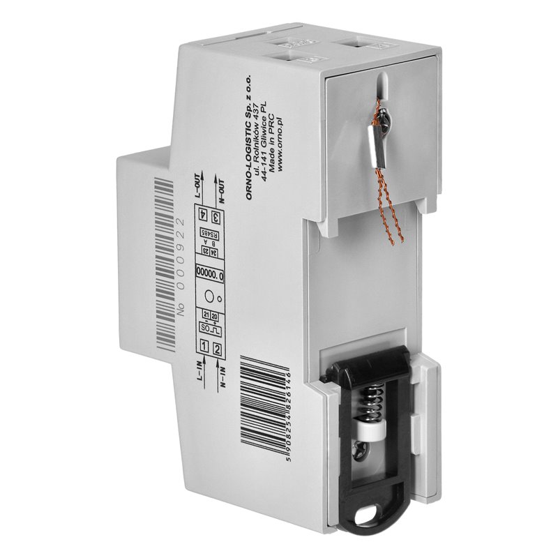 1-FAZOWY LICZNIK ZUŻYCIA ENERGII ELEKTRYCZNEJ, 80A, MID, RS485, DODATKOWY WSKAŹNIK, WYJŚCIE IMPULSOWE, PRZYCISK RESET, 2 MODUŁY, 1-FAZOWY LICZNIK ZUŻYCIA ENERGII ELEKTRYCZNEJ, 80A, MID, RS485, DODATKOWY WSKAŹNIK, WYJŚCIE IMPULSOWE, PRZYCISK RESET, 2 MODUŁY,