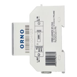 1-FAZOWY LICZNIK ENERGII ELEKTRYCZNEJ, 100A, MID, 1 MODUŁ, DIN TH-35MM, PV ORNO 1-FAZOWY LICZNIK ENERGII ELEKTRYCZNEJ, 100A, MID, 1 MODUŁ, DIN TH-35MM, PV ORNO