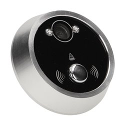 ELEKTRONICZNY WIZJER DO DRZWI 3,5" Z DZWONKIEM, PODŚWIETLENIEM NOCNYM, ZOOMEM I FUNKCJĄ NAGRYWANIA NA KARTĘ MICRO SD, BATERYJNY ELEKTRONICZNY WIZJER DO DRZWI 3,5" Z DZWONKIEM, PODŚWIETLENIEM NOCNYM, ZOOMEM I FUNKCJĄ NAGRYWANIA NA KARTĘ MICRO SD, BATERYJNY