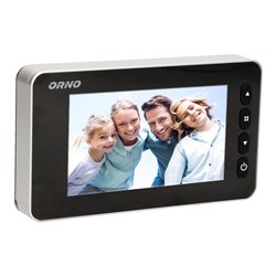 ELEKTRONICZNY WIZJER DO DRZWI 4,3" Z FUNKCJĄ NAGRYWANIA NA KARTĘ MICRO SD, CZUJNIKIEM RUCHU I MENU W 9 JĘZYKACH, BATERYJNY ORNO ELEKTRONICZNY WIZJER DO DRZWI 4,3" Z FUNKCJĄ NAGRYWANIA NA KARTĘ MICRO SD, CZUJNIKIEM RUCHU I MENU W 9 JĘZYKACH, BATERYJNY ORNO