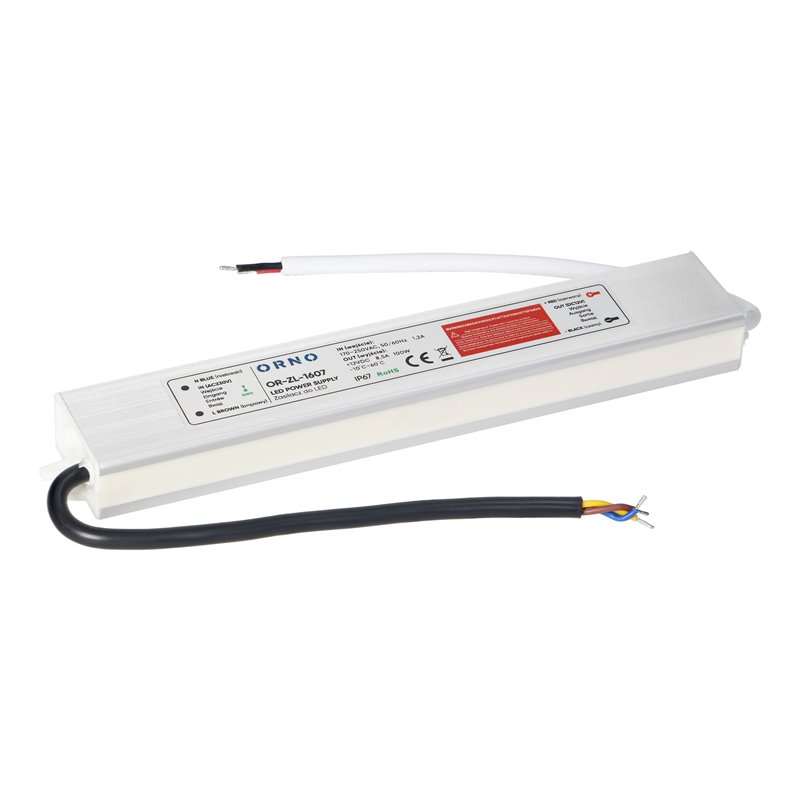 ZASILACZ DO LED 12VDC 100W, IP67 ORNO ZASILACZ DO LED 12VDC 100W, IP67 ORNO