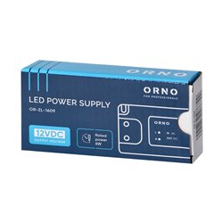 ZASILACZ DO LED 12VDC 6W, IP20 ORNO ZASILACZ DO LED 12VDC 6W, IP20 ORNO