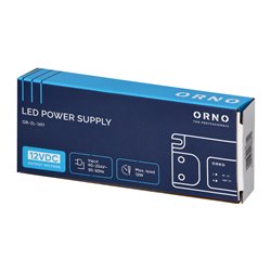 ZASILACZ DO LED 12VDC 12W, IP20 ORNO ZASILACZ DO LED 12VDC 12W, IP20 ORNO