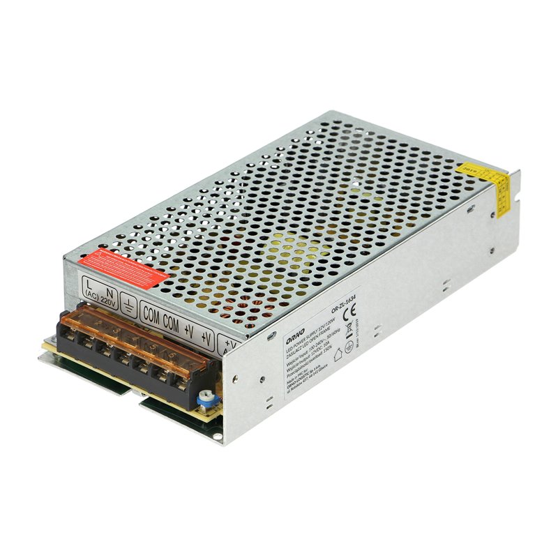 ZASILACZ OPEN FRAME 12VDC 200W, IP20 ORNO